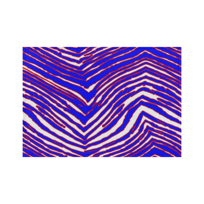 Nfl Football Buffalo Bills zubaz zebra print  PU Card Bag