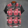 Chicago Bulls Nba BAsketball Stand Collar Shirt|110GSM Imitation Flax