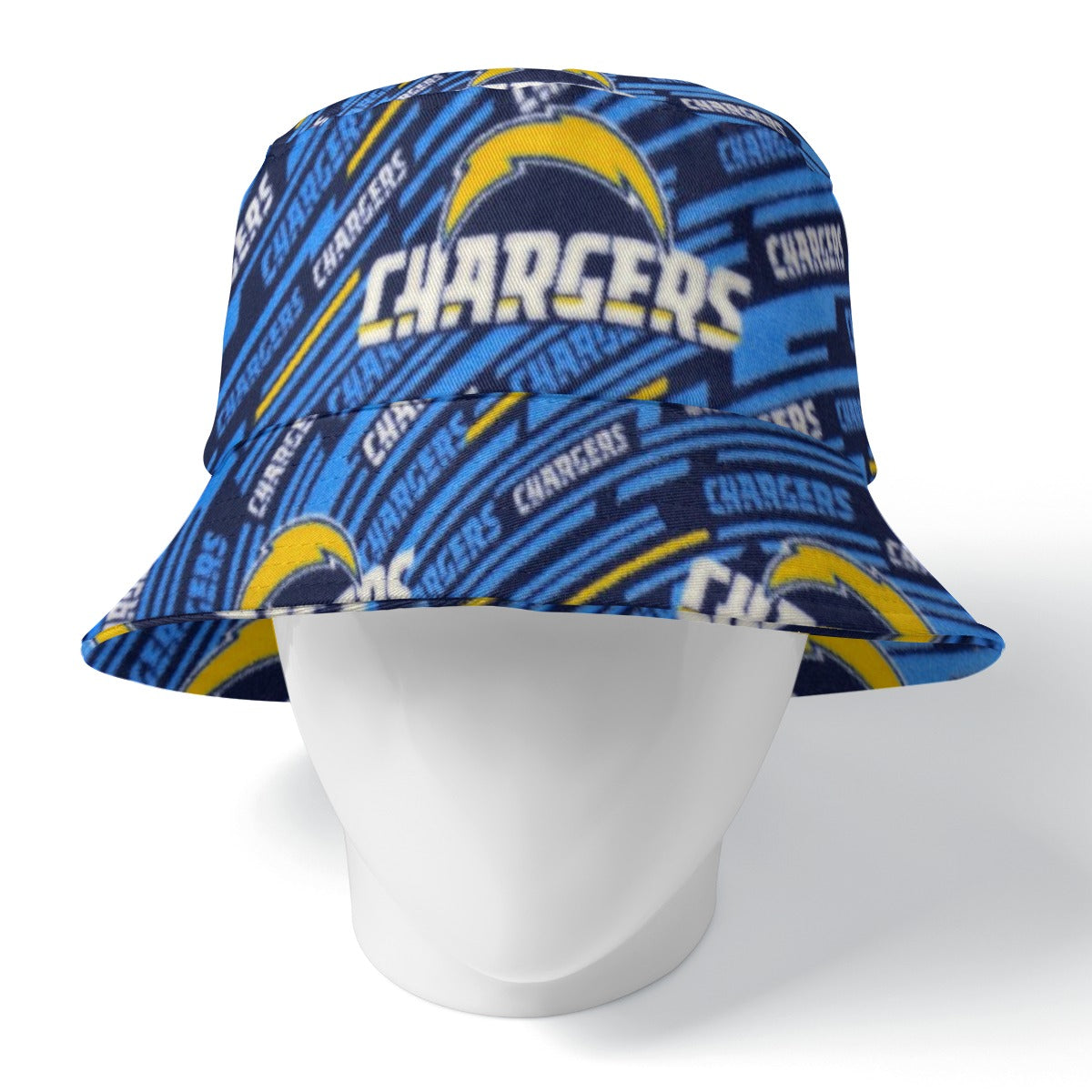 Los Angeles Chargers Double-Sided Bucket Hat with High-Quality Print