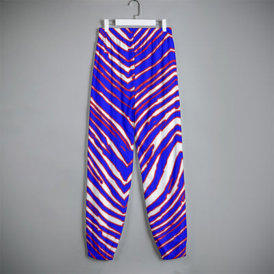 Pantalones deportivos para mujer con estampado de cebra de los Buffalo Bills de la NFL