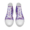 Nfl Football Buffalo Bills zubaz zebra print Canvas Shoes