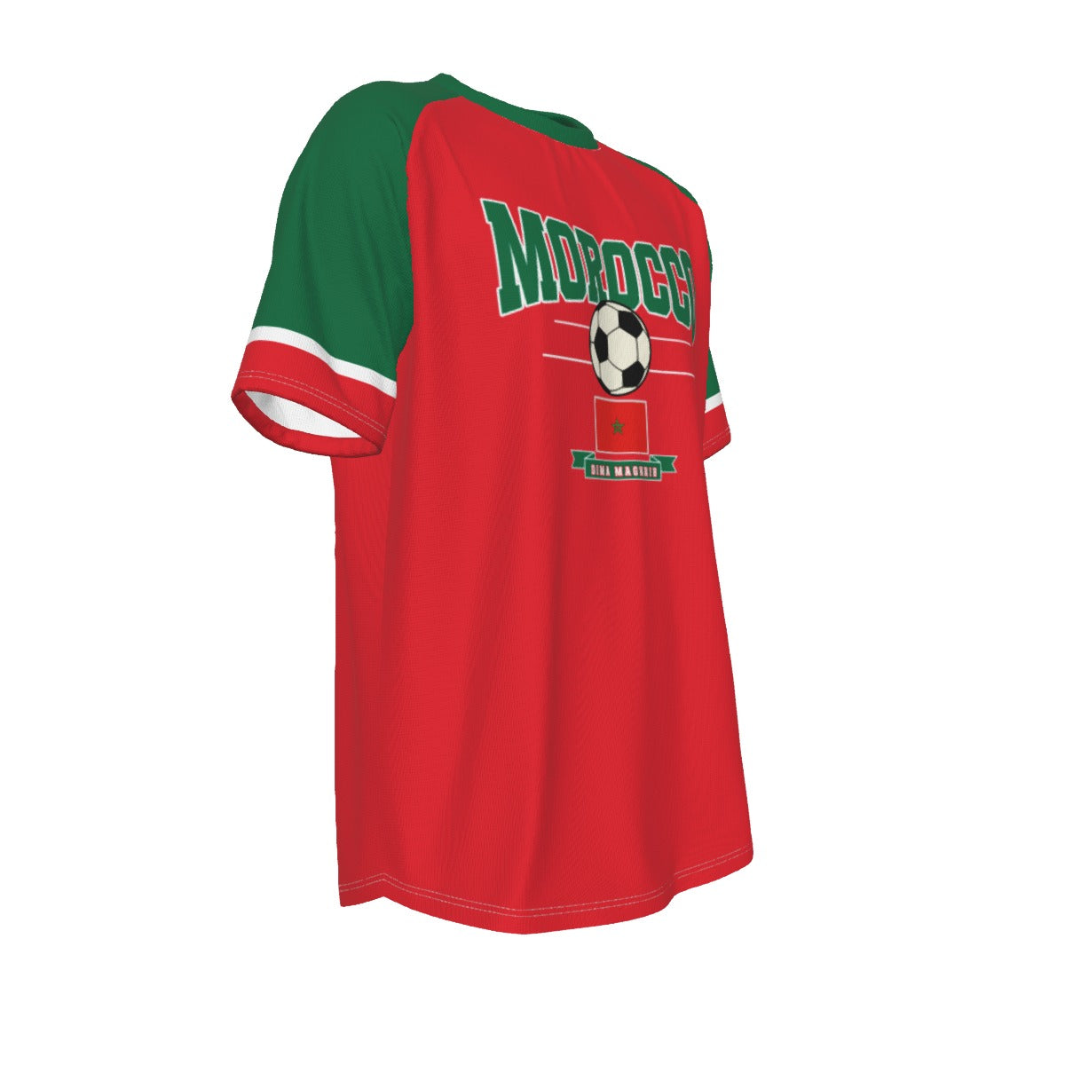 Camiseta del equipo nacional de futbol de Maruecos - Morocco football team Short Sleeve T-shirt