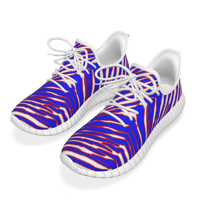 Zapatillas deportivas con estampado de cebra de los Buffalo Bills de la NFL