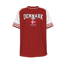 DENMARK Euro football team O-neck Short Sleeve T-shirt