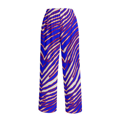 Pantalones anchos unisex con estampado de cebra de los Buffalo Bills de la NFL | Interlock