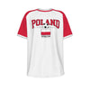 POLAND POLSKA Euro football team O-neck Short Sleeve T-shirt