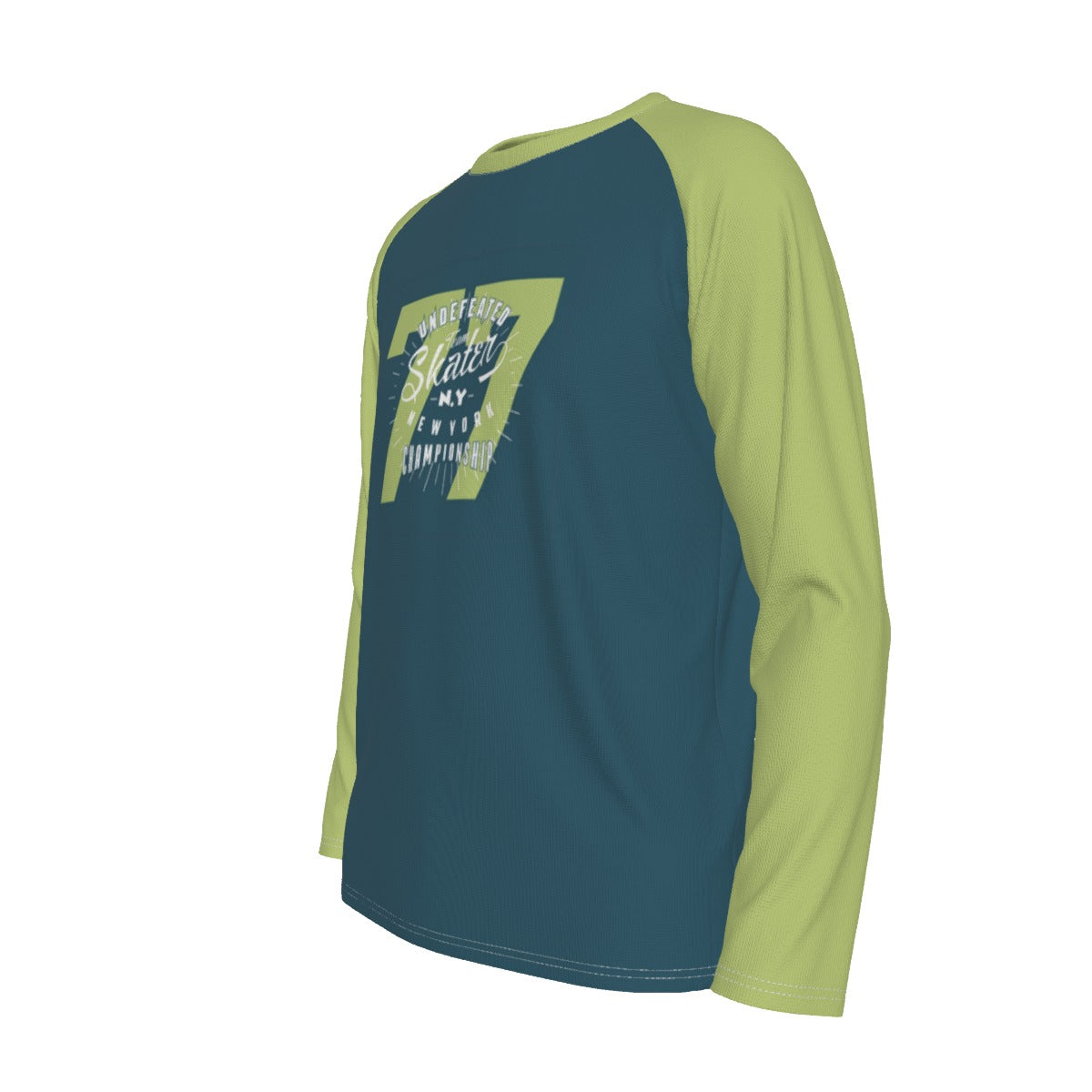 No 77 skater Men's Long Sleeve T-shirt With Raglan Sleeve - Jacketon