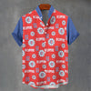 Camisa de cuello alto de Los Angeles Clippers | Lino sintético de 110 g/m²