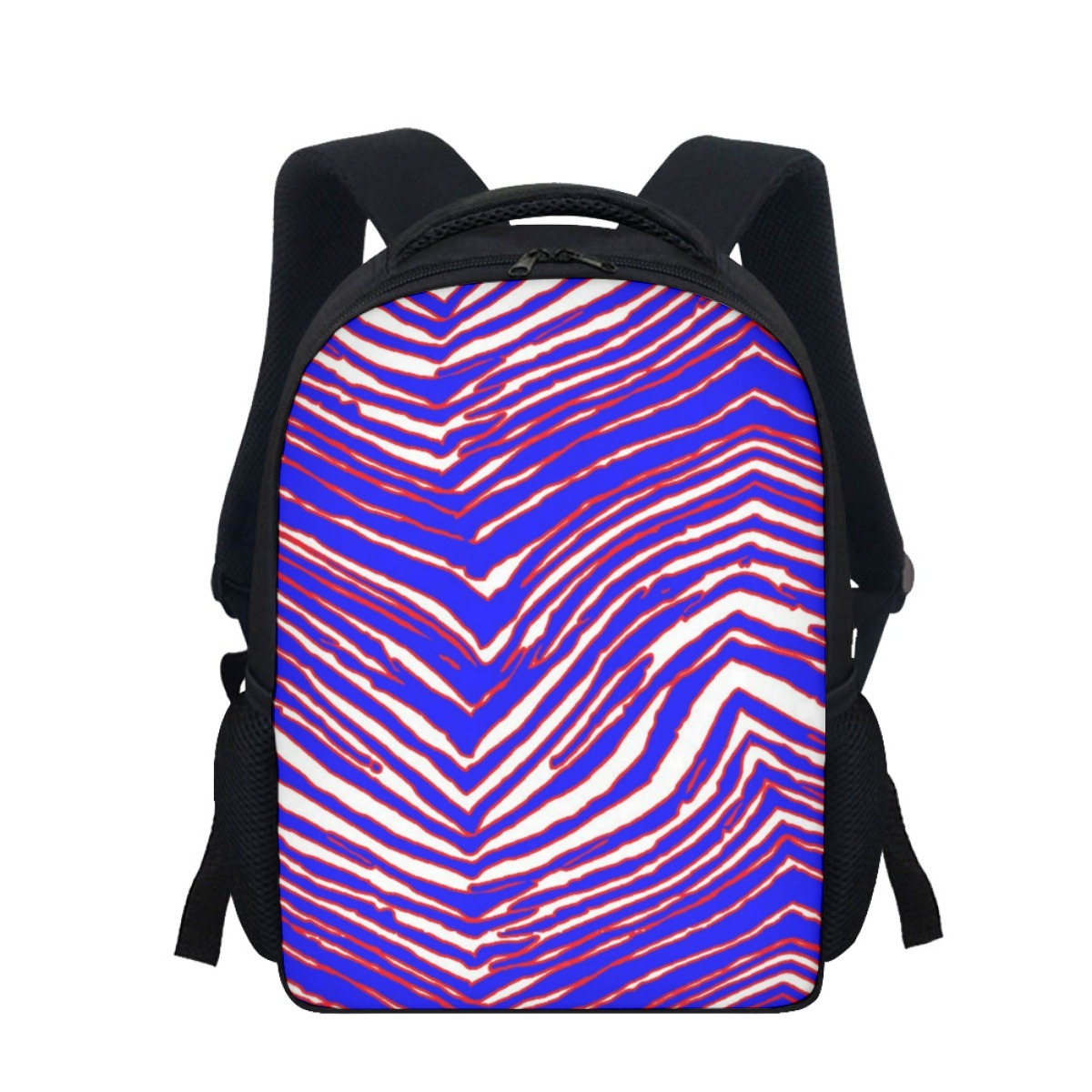 Nfl Football Buffalo Bills zubaz zebra print  Student Backpack