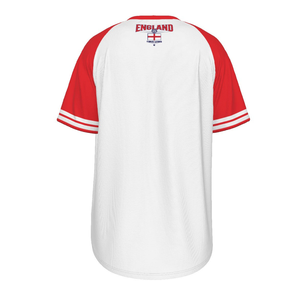 Camiseta de manga corta con cuello redondo de la selección nacional de fútbol de Inglaterra