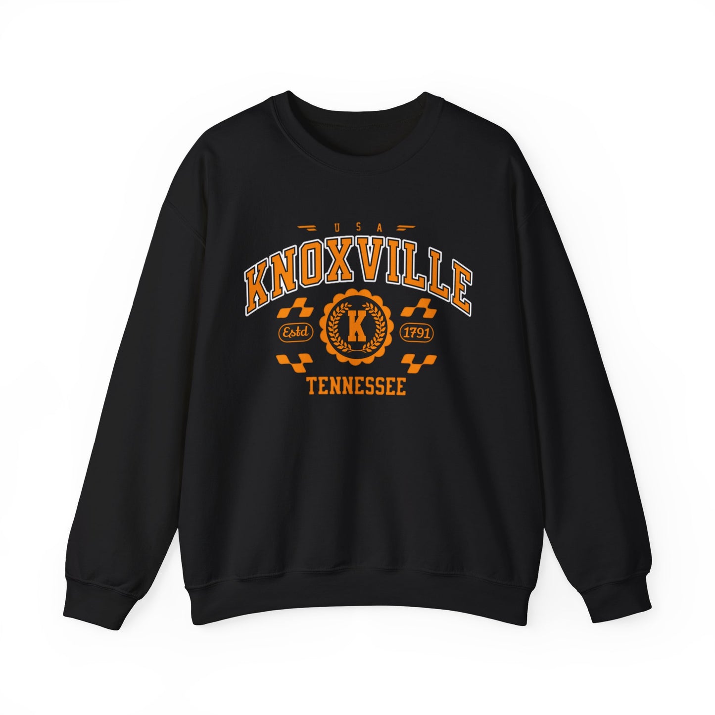 Vintage Knoxville Tennessee Athletic Sports Design varsity pullover sweater Crewneck Sweatshirt - Jacketon
