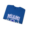 Vintage Miami Florida FL  Athletic Sports Design varsity pullover sweater  Crewneck Sweatshirt - Jacketon
