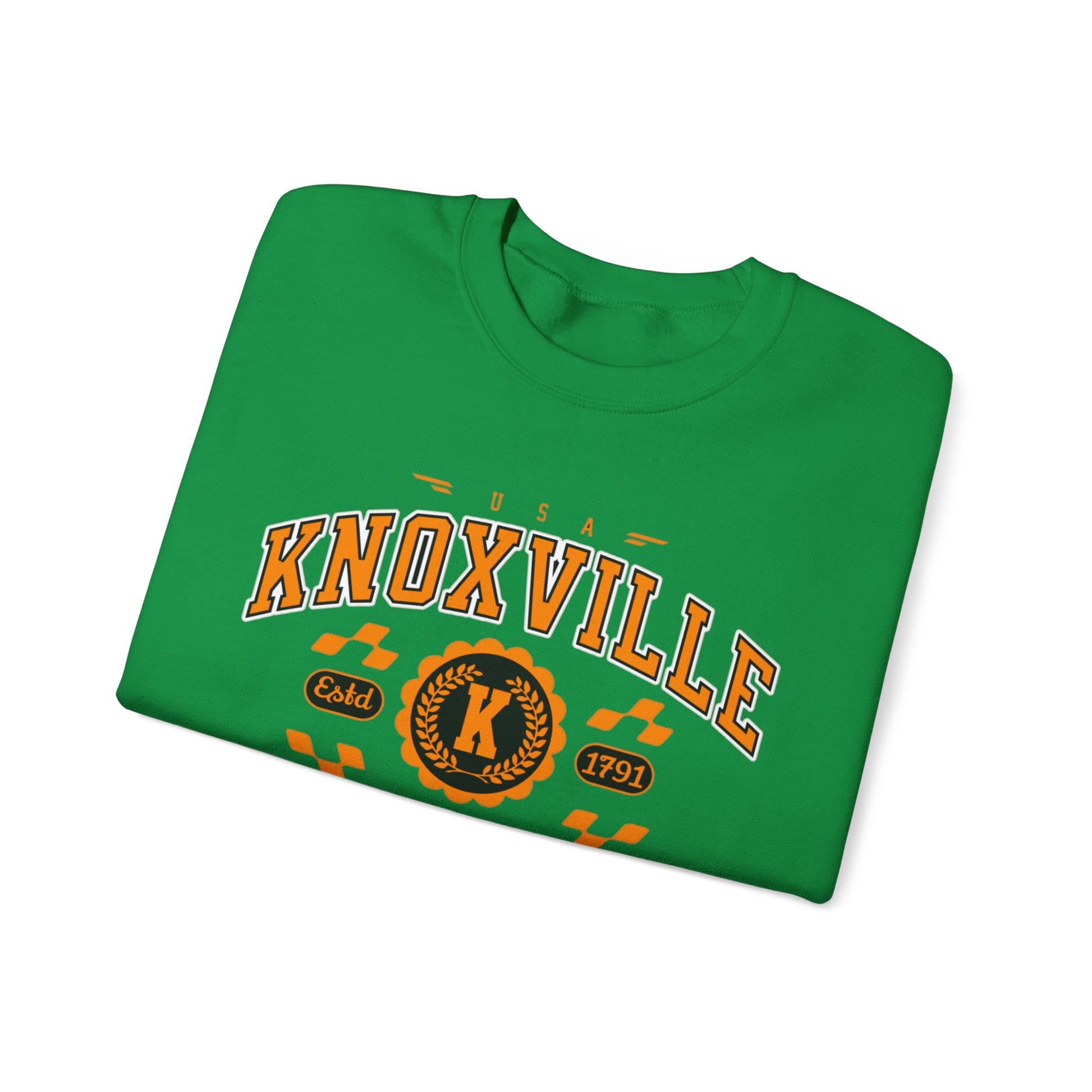 Vintage Knoxville Tennessee Athletic Sports Design varsity pullover sweater Crewneck Sweatshirt - Jacketon