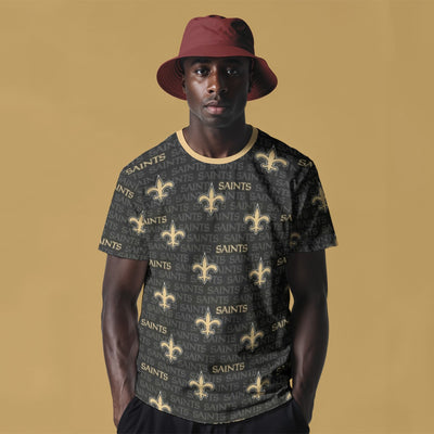 All Over Print New Orleans Saints T Shirt for Men and Women
