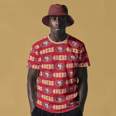 All Over Print San Francisco 49ers T Shirt for Comfortable Daily Wear