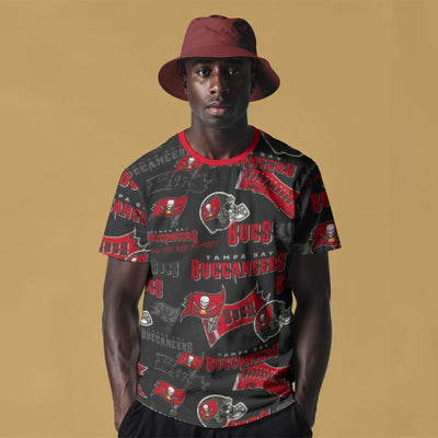 All Over Print Tampa Bay Buccaneers T Shirt for Ultimate Fan Style