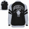 Brooklyn Nets Stand Collar Black Lining Jacket