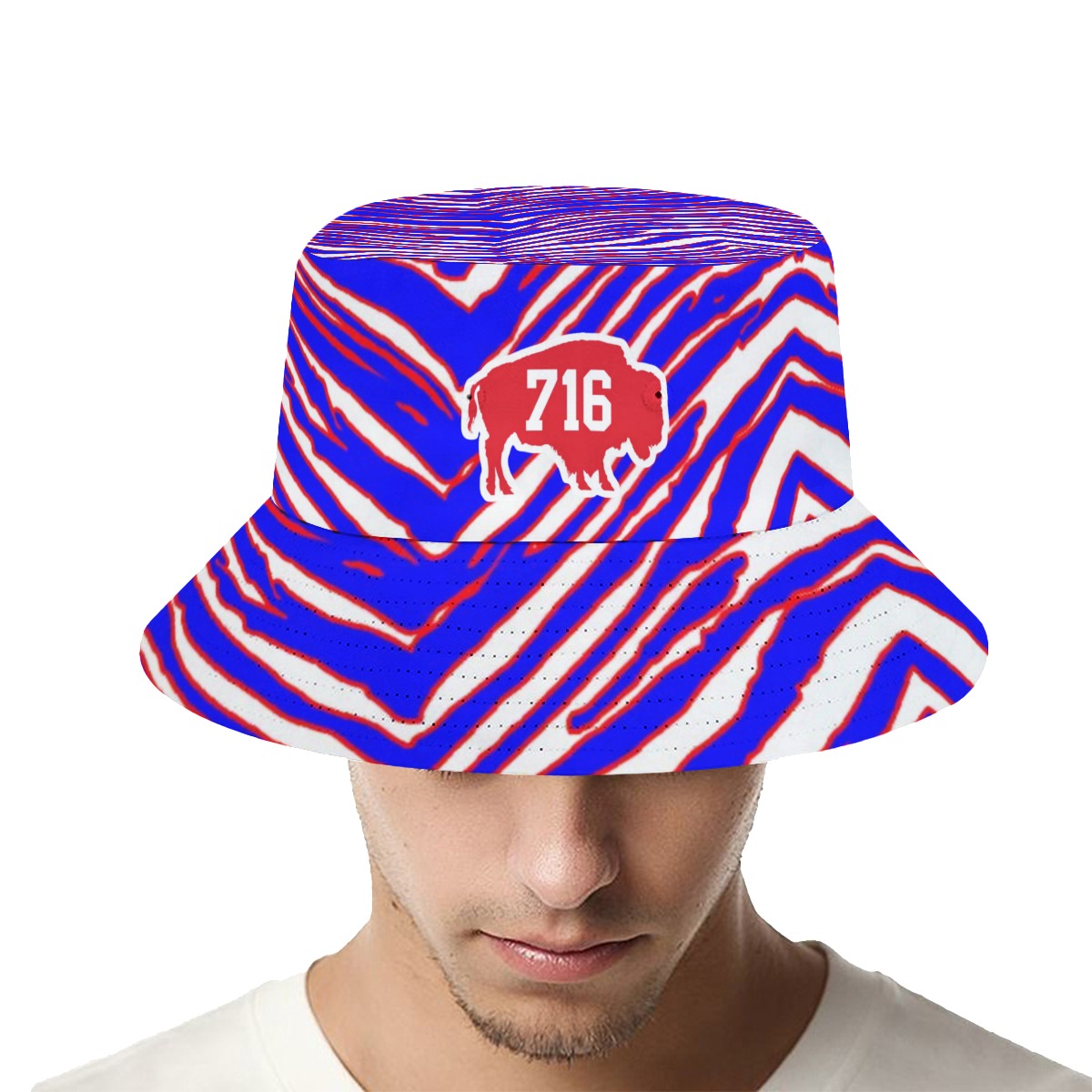 Buffalo Bills Nfl zubaz Bucket Hat