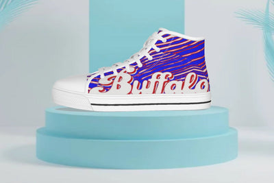 Buffalo Bills zubaz Canvas Shoes