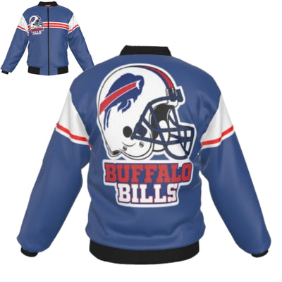 Buffalo Bills Bomber Jacket With with Sleeve Pocket