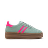 Zapatos deportivos retro casuales de suela gruesa para mujer