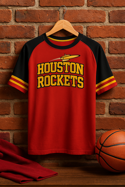 Houston Rockets Nba basketbal raglan Short Sleeve T-shirt
Logrado

