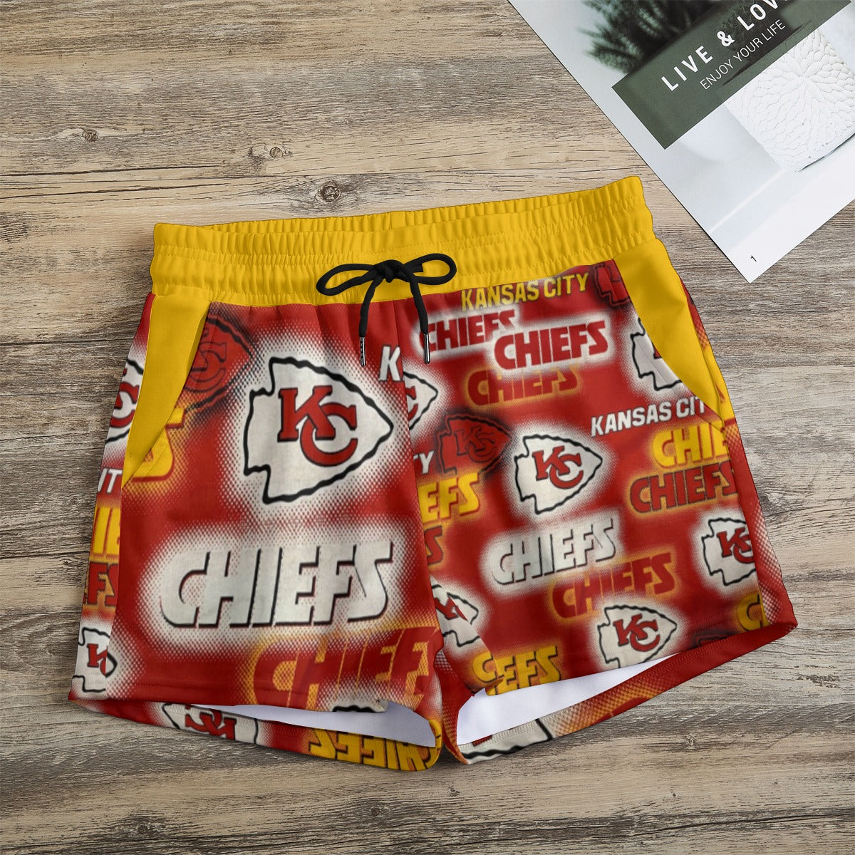 Kansas City Chiefs NFL Football Shorts –&nbsp;&nbsp;🏈🔥