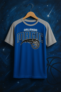 Orlando Magic NBA Basketball Raglan Sleeve T-Shirt