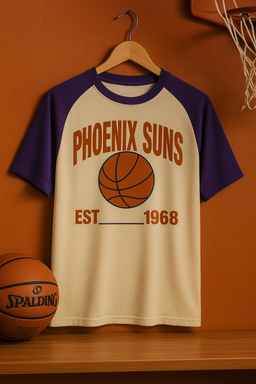 Phoenix Suns O-neck Short Sleeve T-shirt