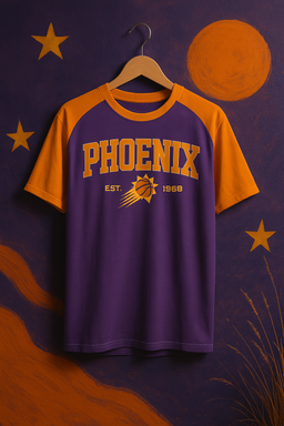 Phoenix Suns Raglan Sleeve T-Shirt