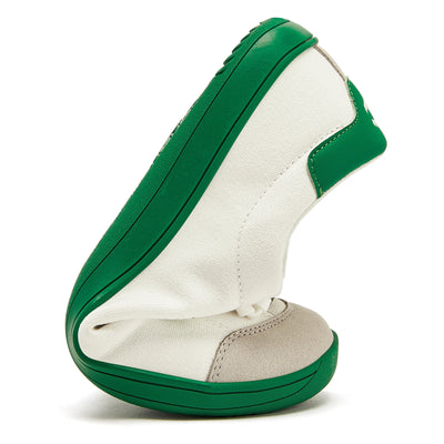 HOBIBEAR - Zapatos descalzos de punta ancha para unisex, zapatillas minimalistas de cuero artificial, ligeras, ajustables y sin cordones para caminar