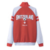 Schweizer Nationalmannschaft Fussballjacke – Offizielle Fan-Bekleidung SWITZERLAND Euro football