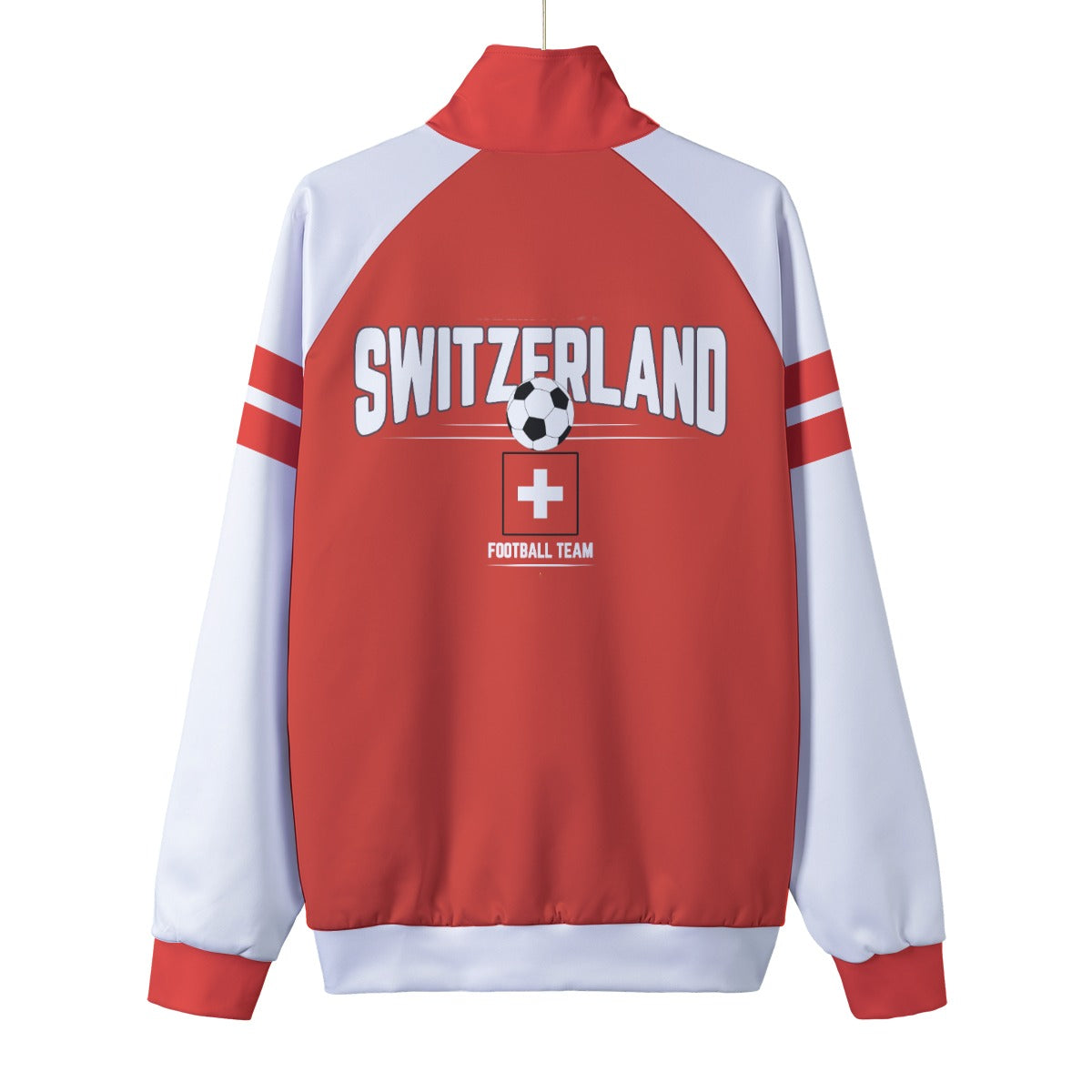 Schweizer Nationalmannschaft Fussballjacke – Offizielle Fan-Bekleidung SWITZERLAND Euro football