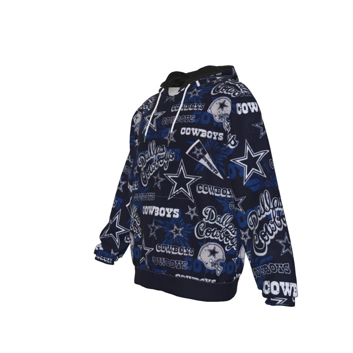 Dallas Cowboys Men's Heavy Fleece Zip Up Hoodie - Jacketon