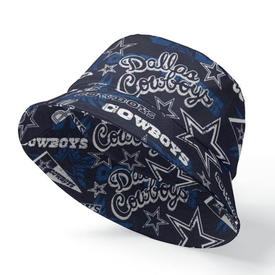 Nfl Football Dallas Cowboys Double - Side Printing Bucket Hat - Jacketon
