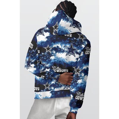 Nfl Football Dallas Cowboys tie dye Pullover Hoodie - Jacketon