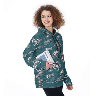 Nfl Football Philadelphia Eagles Women's Heavy Fleece Hoodie - Jacketon