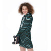 Nfl Football Philadelphia Eagles zebra stripe design  Women's Long Hoodie - Jacketon